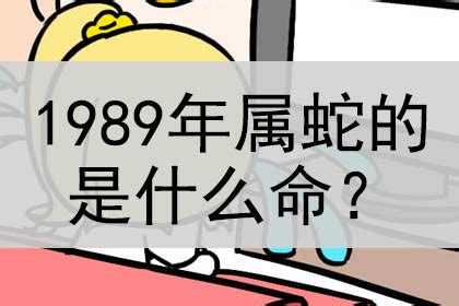 1989年是什么命|1989年出生属什么生肖 1989年属蛇是什么命